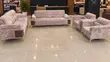 Home Interiors Sofa Set Mai Zama 8 - Brown Fabric - 1