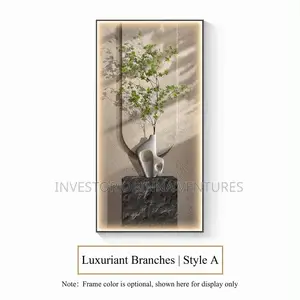 Luxuriant Branches LED Wall Art