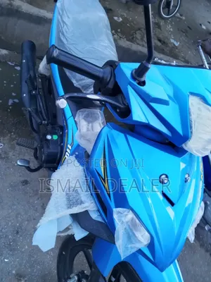 TVS 2024 Electric Motorcycle - Blue