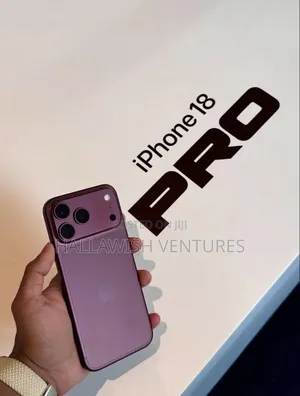 New Apple iPhone 18 Pro Max 1TB Silver (Dubai Version)