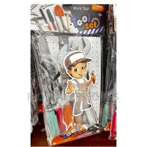 Kids' Toy Construction and Tool Set