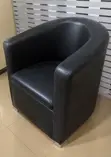 1-Seater Leather Sofa - 2