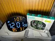 Digital LED Clock da Remote - Silver - 2