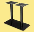 Double Pole Restaurant Table Leg - 1