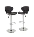 Modern Adjustable Bar Stools - Set of 2 - 2