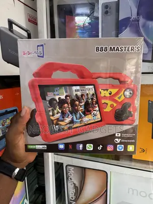 New Bebe B88 256GB Red Tablet