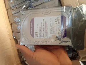 WD Purple 2TB Hard Drive na Kula da Bidiyo
