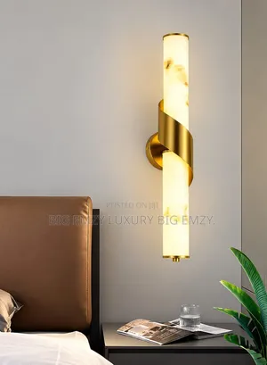 Modern Linear Alabaster Wall Sconce Light