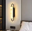 Modern Linear Alabaster Wall Sconce Light - 4