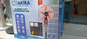 RG Akira 18-Inch Rechargeable Fan with Mosquito Repellent