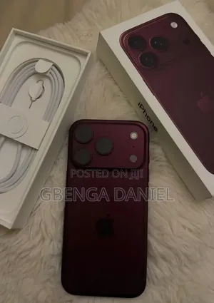 New Apple iPhone 18 Pro Max 1TB Burgundy