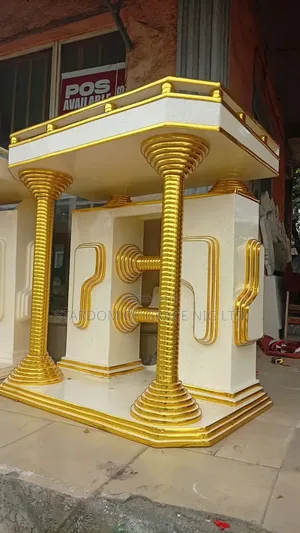 4ft Double Pole Pulpit for Modern Altars