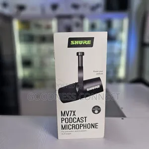 Shure MV7X XLR Podcast Microphone - Sabon Kayayyaki