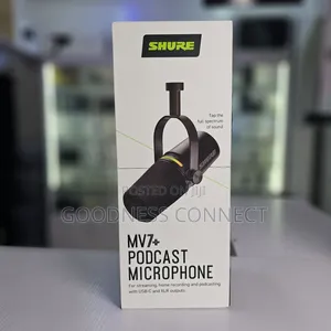 Shure MV7+ Makufin Bidiyo