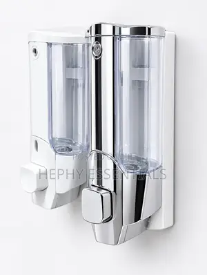 Double Chamber Wall-Mount Soap Dispenser