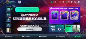EA Sports FC Mobile Account - 105 OVR, 368 Players, 63k Gems