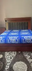 6x6 Bed Frame with 2 Side Drawers - 1