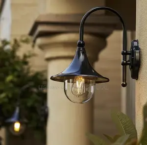 European Designer Cast Outdoor Wall Lamp