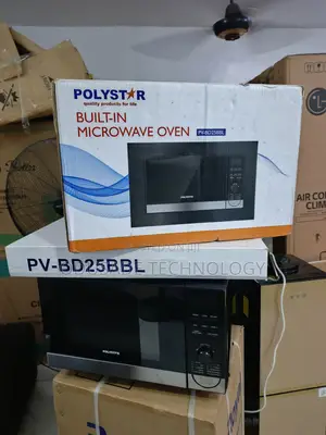 Polystar PV-BD25BBL Microwave Mai Ginin Ciki Da Gasa