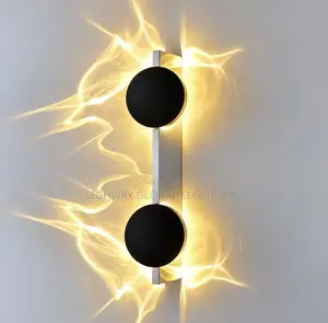 Corrugated Stainless Steel LED Wall Sconce Light