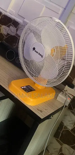 Sunking Solar Fan - Yellow