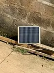 Sunking Solar Fan - Yellow - 2