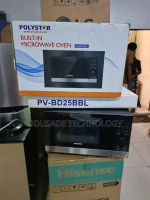 Polystar 25L Microwave Mai Shago Tare Da Grill (Baki)