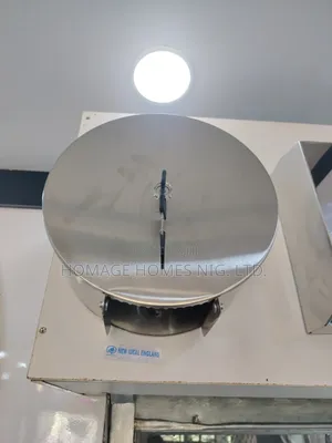 Stainless Steel Manual Tissue Paper Holder - Round