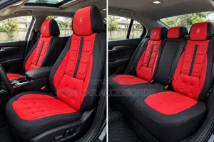 Quality R Power Seat Cover - Red and Black