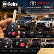Replacement Remote Key for Toyota Highlander & RAV4 - 2