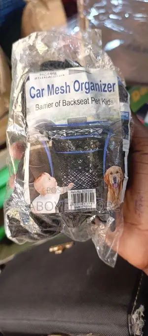 Car Mesh Organizer & Pet/Kids Barrier