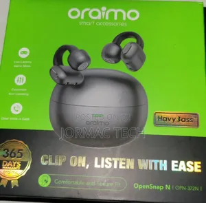 Oraimo Clip Opensnap N Earbuds Mara Wayar