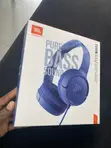 Original JBL Tune 500 On-Ear Headphones - Blue - 1