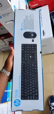 HP CS700 Wireless Keyboard da Mouse Combo - Sabon Abu - 2