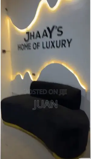Used 3-Seater Sofa - Black Suede