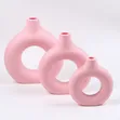 3 PC Set Filin Donut Vase - 1