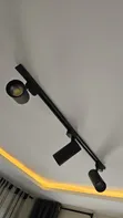 40W Track Light Mai Gyara - 3-in-1 Mai Canza Launi (Baki) - 1