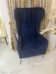 Blue Single Sitter Chair - Home Interiors - 2