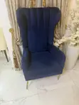 Blue Single Sitter Chair - Home Interiors - 3
