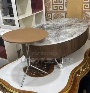 Home Interiors Oval Center Table - Brand New