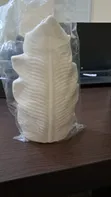 Small Leaf Shaped Plastic Decorative Flower Vase - 2