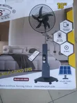 Solar Fan with External Panel - 18-inch - 2