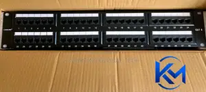 CommScope Cat6 48-Port Network Patch Panel 2U Rack Mount