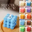 Rubik Cube Shaped Scented Candle - 2