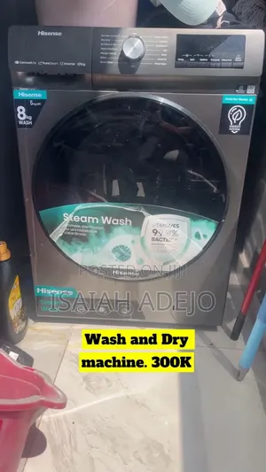 Hisense Injin Wanki Mai Zare (8kg)