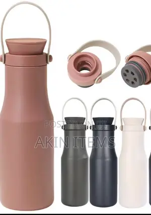 Rope Handle Water Bottle Flask