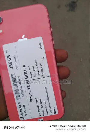 Apple iPhone XR 256GB Jaja