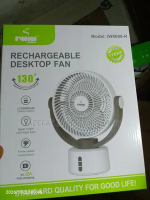 Iwin Rechargeable Desktop Fan - Kore