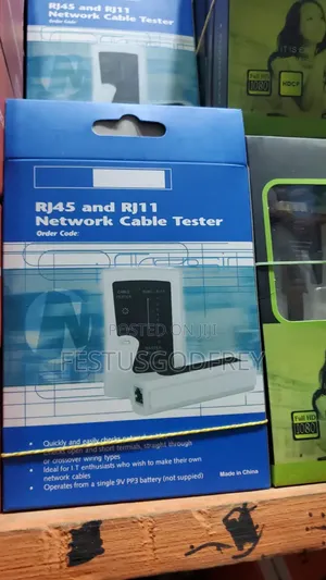 RJ45/RJ11 Network Cable Tester