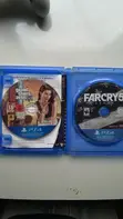 PS4 Slim 500GB Console tare da Controller, GTA V & Far Cry 5 - 4